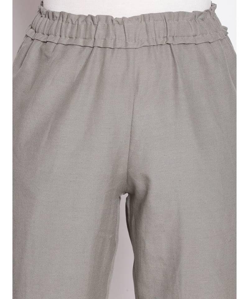 Shade of Grey Women's Linen Blend Pants