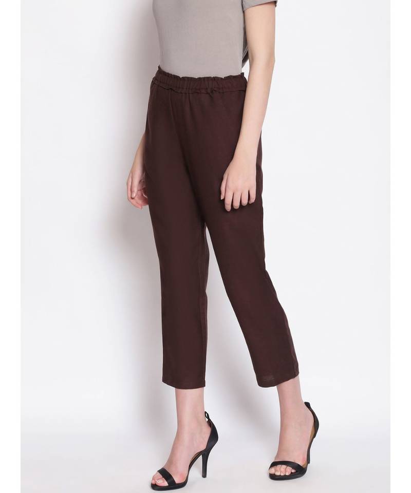 Sippin' Coffee Women's Linen Blend Pants
