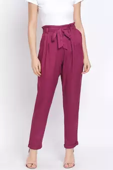 Wine Ginny Women Pant