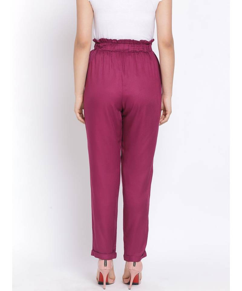 Wine Ginny Women Pant