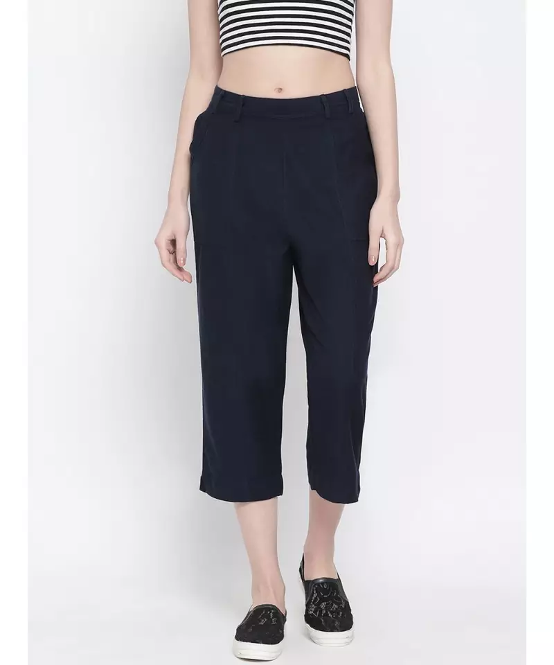 Blue Equal Women Pant