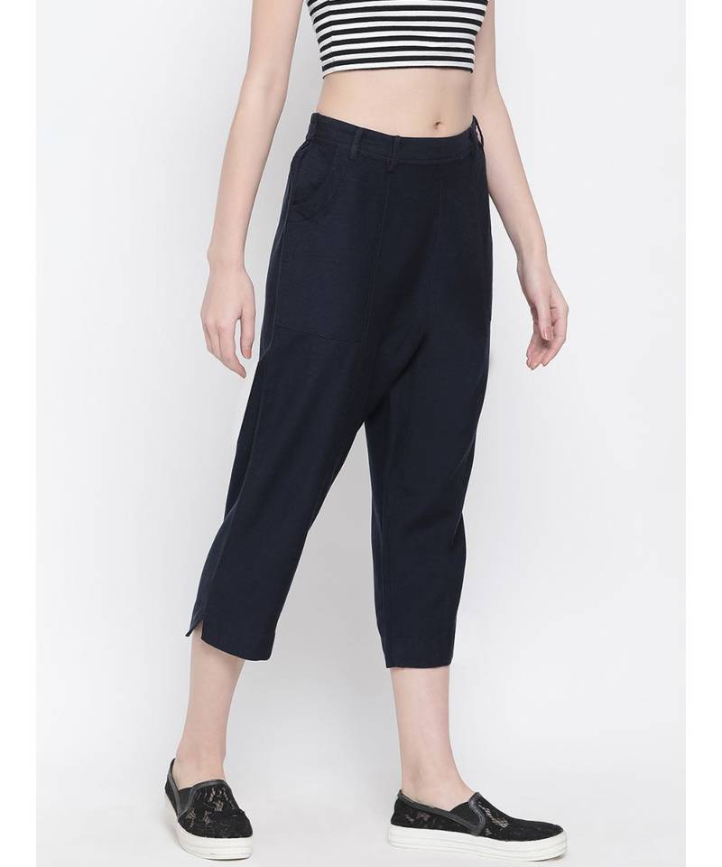 Blue Equal Women Pant