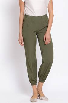 Khaki Stopper Casual Women Pant