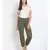 Khaki Stopper Casual Women Pant