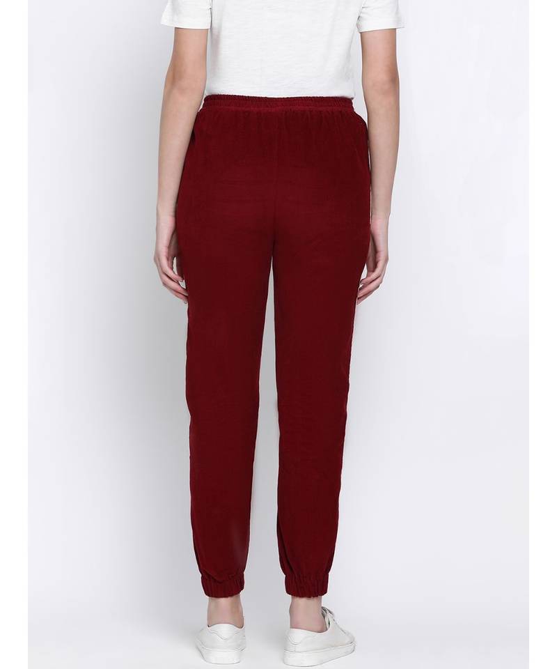 Ignite Side Panel Women Corduroy  Pant