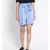 Light Blue Paperbag Women's Shorts