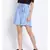 Light Blue Paperbag Women's Shorts