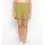 Cotton Washed Shorts  in Olive Green