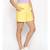 Cotton Washed Shorts  in Yellow