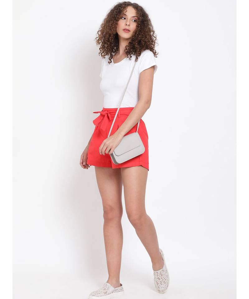 Red Knot Me Up Shorts