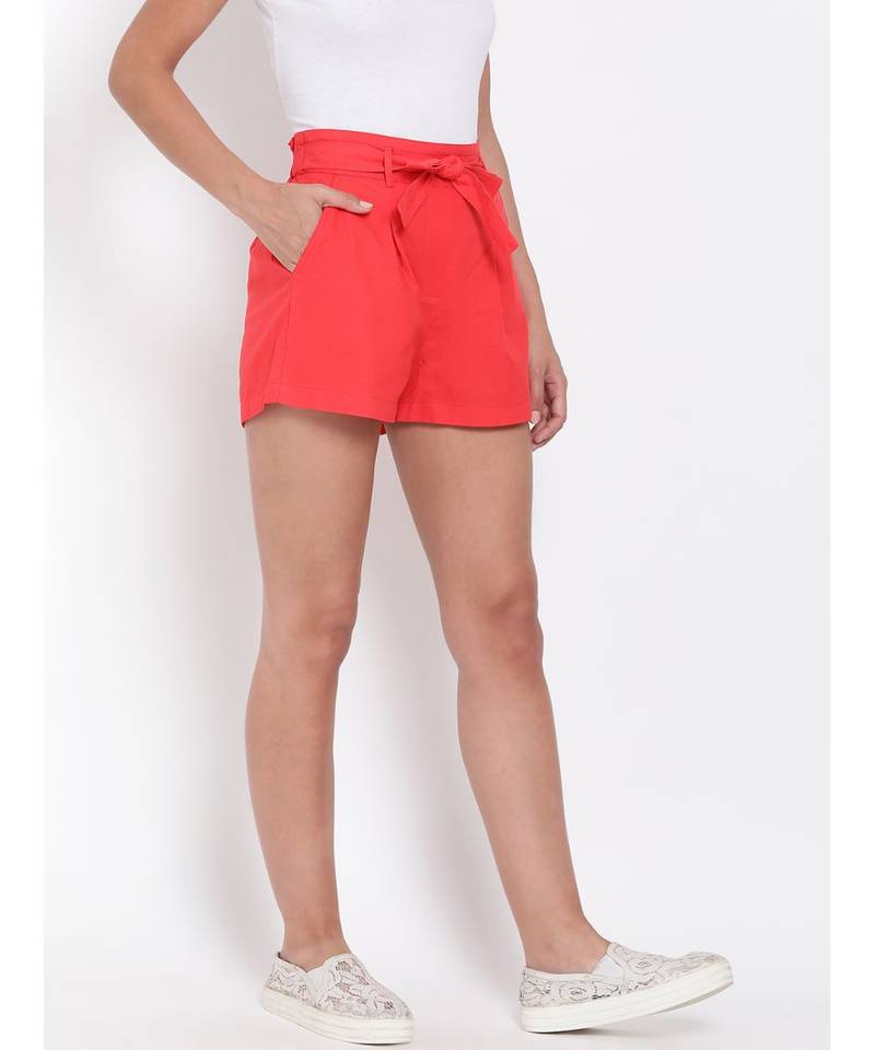 Red Knot Me Up Shorts