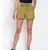 Olive Green Knot Me Up Shorts