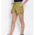 Olive Green Knot Me Up Shorts
