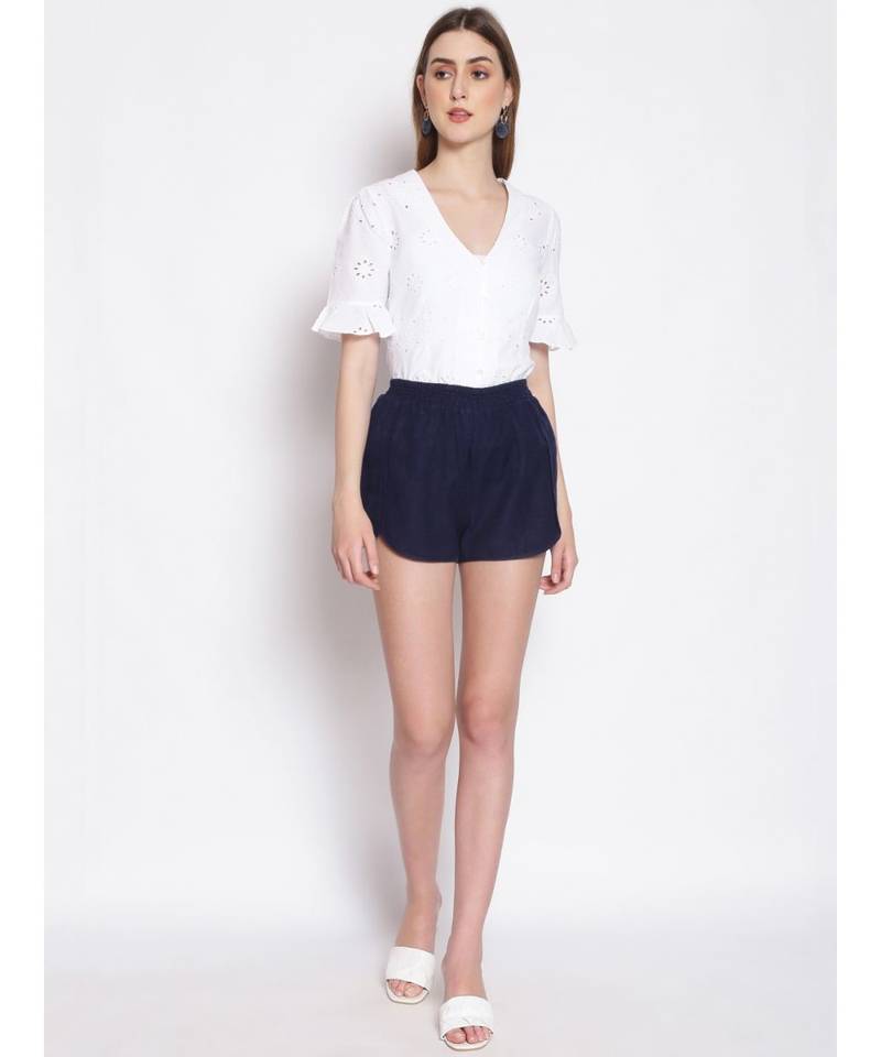 Midnight Blue Women's Dolphin Shorts