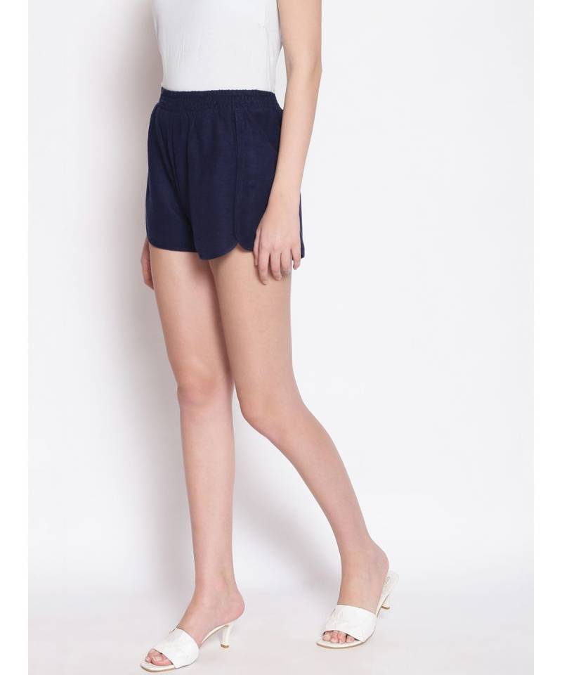 Midnight Blue Women's Dolphin Shorts