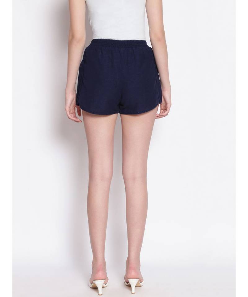 Midnight Blue Women's Dolphin Shorts