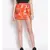 Orange Daffodil Women's Dolphin Shorts