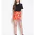 Orange Daffodil Women's Dolphin Shorts
