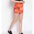 Orange Daffodil Women's Dolphin Shorts