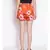 Orange Daffodil Women's Dolphin Shorts