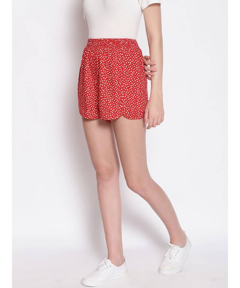 Red Carnival Women's Dolphin Shorts