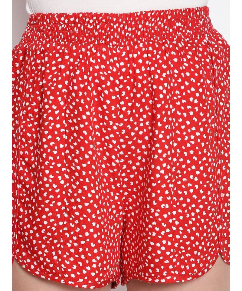 Red Carnival Women's Dolphin Shorts