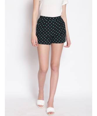 Retro Polka Print Women's Shorts 1