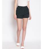 Retro Polka Print Women's Shorts