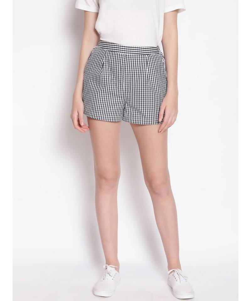 Gingham Style Women's Shorts