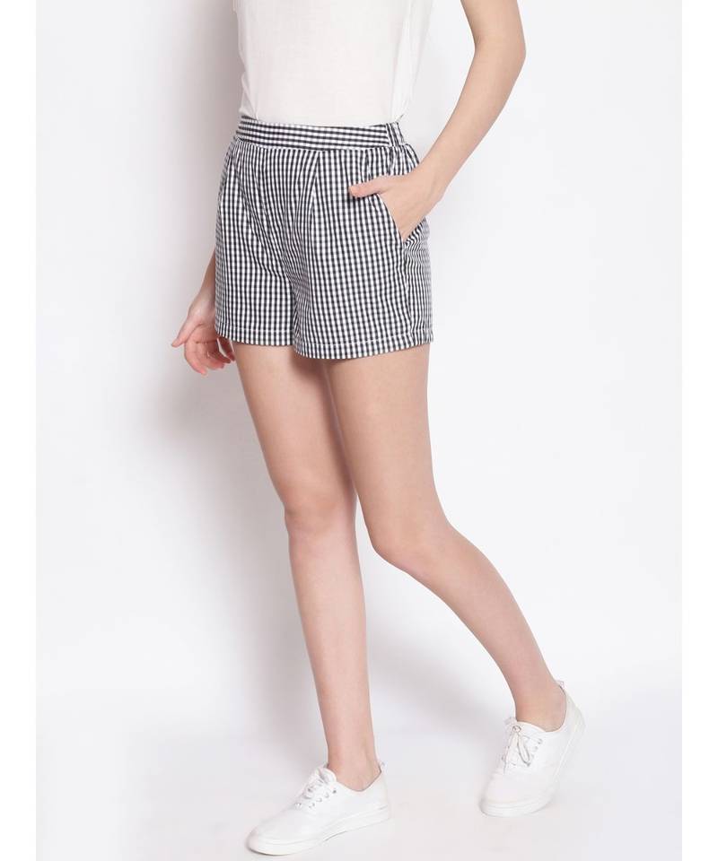 Gingham Style Women's Shorts