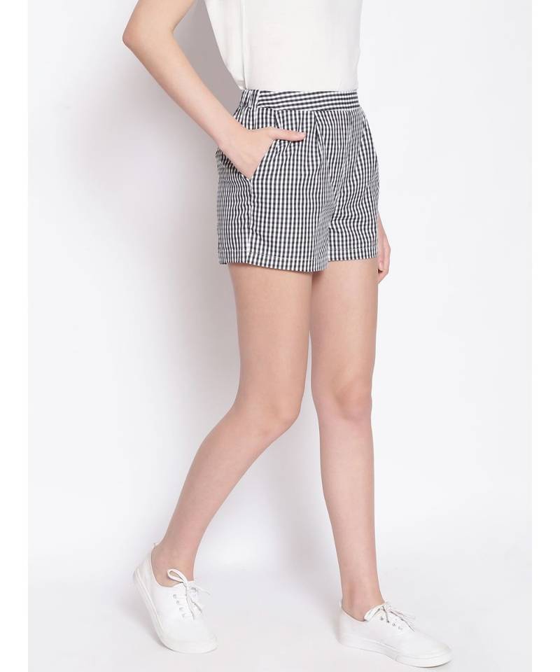 Gingham Style Women's Shorts