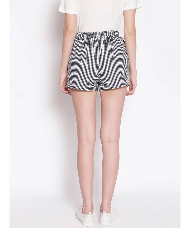 Gingham Style Women's Shorts