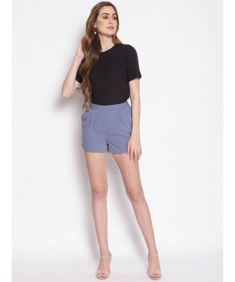 Slate Blue Women's Shorts
