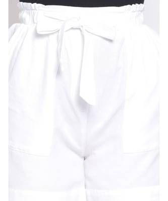 Pearl Shirley Women Linen Blend  Shorts 6
