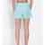 Blue Checkered Nightwear Shorts
