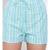 Blue Checkered Nightwear Shorts