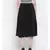 Black East Pleated Women Skirt