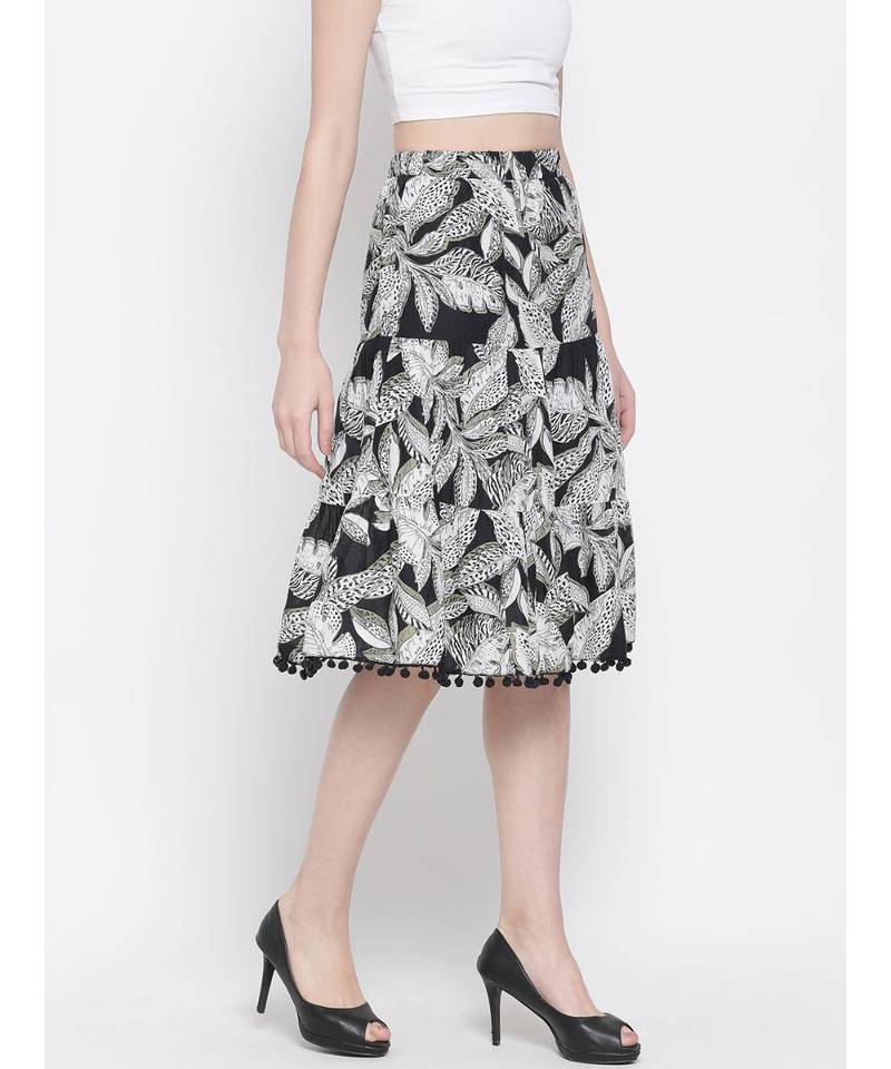 Floral Radical Glam Women Skirt