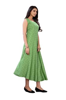 Green printed rayon ethnic-kurtis 5