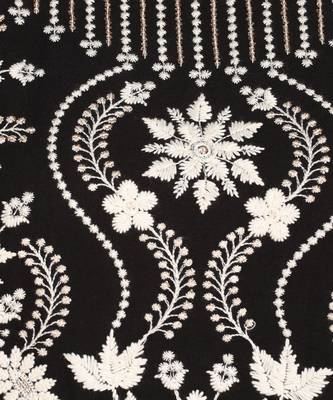 Black embroidered cotton kurtas-and-kurtis 4