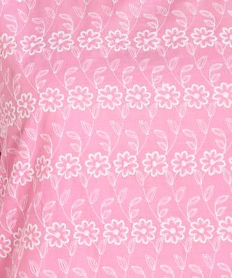 Pink embroidered cotton kurtas-and-kurtis 4