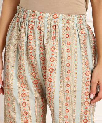 Multicolor printed crepe kurtas-and-kurtis 5