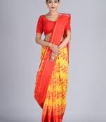 Multicolor Woven Cotton Silk Saree Without Blouse