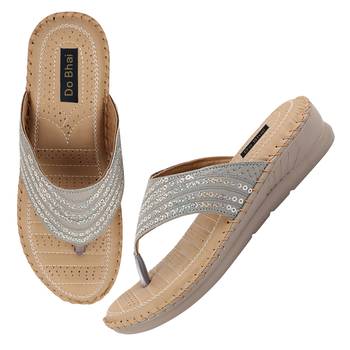 Do Bhai Women Dr Sole Comfortable Flats 5