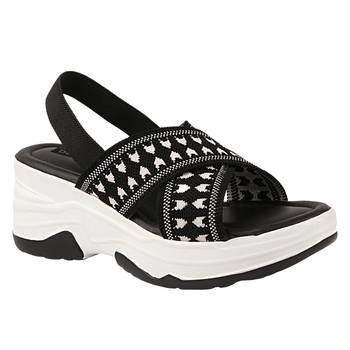 Do Bhai Women Platform Heeled Sandals 1