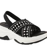 Do Bhai Women Platform Heeled Sandals