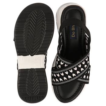 Do Bhai Women Platform Heeled Sandals 3