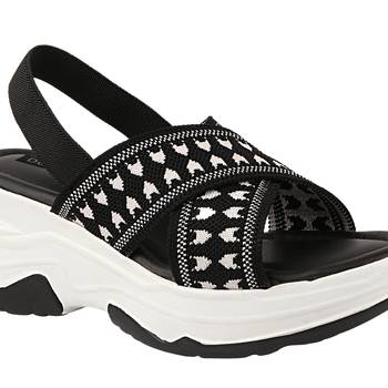 Do Bhai Women Platform Heeled Sandals 4