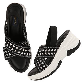 Do Bhai Women Platform Heeled Sandals 5