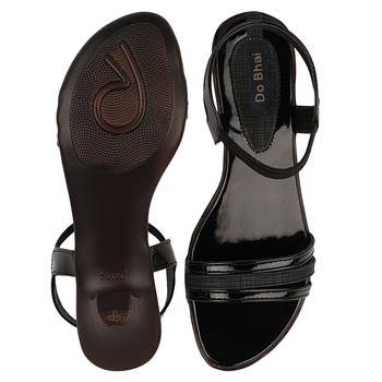 Do Bhai Women Casual Heeled Sandals 3